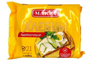 Макфа Хлебцы Пшеничные 60г Россия