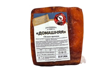 Элефант Грудинка "Домашняя" в/к 1кг в/у Россия