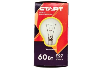 Лампа Старт Б Е27 60Вт Китай