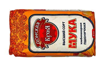 Донская кухня Мука высший сорт 2кг Россия