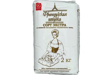 Французкая штучка мука пшеничная 2кг Россия
