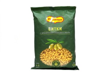 Роллтон Макароны витки с добавлением оливкового масла 400гр Россия