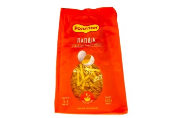 Роллтон Макароны яичные лапша  400г Россия