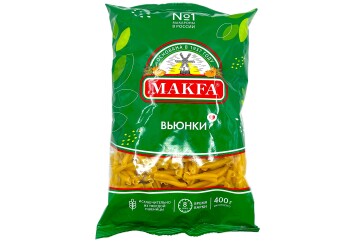 Макфа Макаронные изделия Гнезда Феттуччине высший сорт 450г Россия