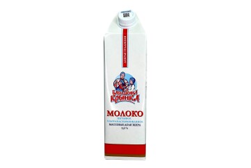 Бабушкина крынка молоко 1л Беларусь (3,2%)