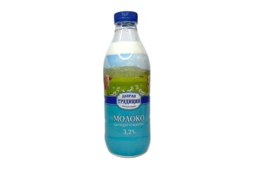 Добрая традиция Молоко 3,2% 950мл пэт-бутылка ОАО ГМЗ