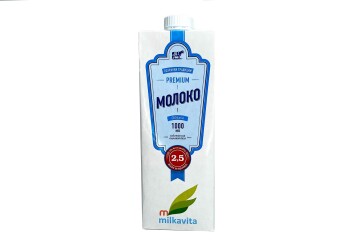 Милкавита молоко 2,5% 1л Беларусь