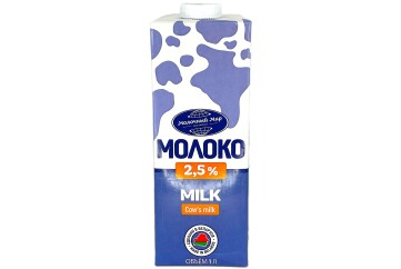 Молоко Молочный мир 2,5% 1л Беларусь