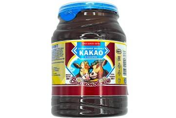 Волоконовское Молоко сгущеное с сахаром и какао 380г Россия