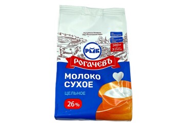 Рогачев Молоко сухое цельное 26% 300гр Беларусь