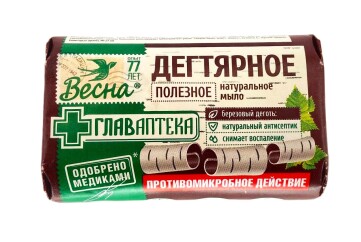 Весна Мыло Дегтярное 90г Россия