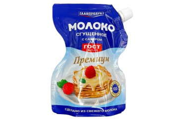 Главпродукт молоко  сгущ премиум 250гРоссия