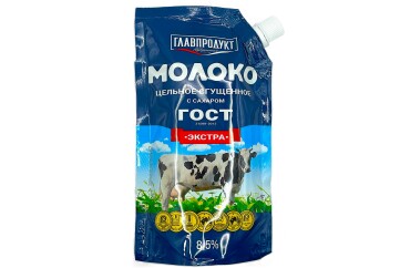 Главпродукт Молоко сгущенное ГОСТ 270г д/п Россия