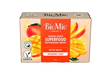 БиоМио Мыло натуральное Баттер манго 90г Россия
