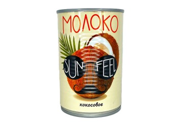 Сунфел Кокосовое молоко 400мл ж/б Тайланд