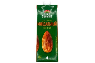 Село зеленое Продукт растительный Миндальный 1л Россия