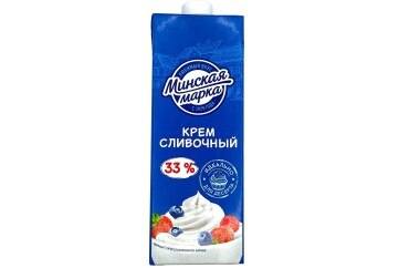Минская марка Крем Сливочный 33% 1 кг Беларусь