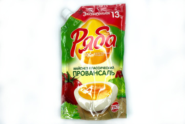 Ряба Майонез Классический Провансаль 50,5 % 350гр м/у Россия