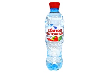 Святой источник Вода 0,5л Россия (клубника н/газ)