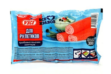 Вичи Крабовые палочки д/рулетов 300г Россия