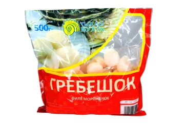Тихая бухта Гребешок морской филе 500г Россия