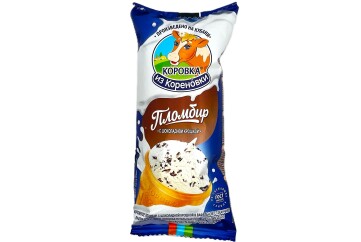 Коровка из Кореновки Мороженое пломбир фисташковое пралине 300гр Россия