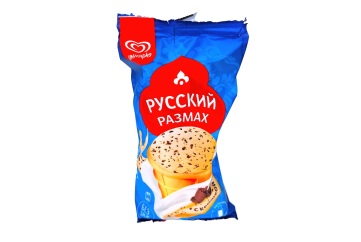 Русский Размах мороженое с  шоколадной крошкой в/ст 70 г Россия