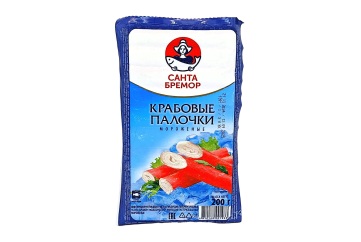 Санта Бремор Крабовые палочки 200 г Россия
