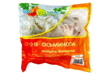 Тихая бухта Осьминоги молодые 500г Китай