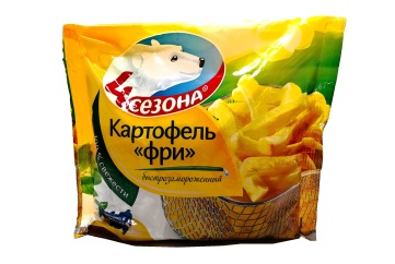4 сезона Картофель фри 450г Россия