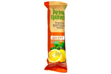 Резной палисад Десерт со вкусом лимона и бузины 70г Россия