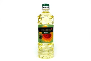 Кубаночка масло подсолнечное рафинированное 0,5л Россия 