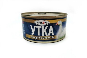 Рузком Утка тушеная  325г ж/б Россия