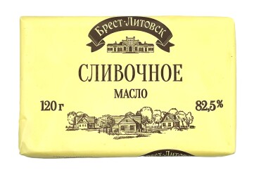 Брест-Литовск Масло сливочное 82,5% 120 г Беларусь
