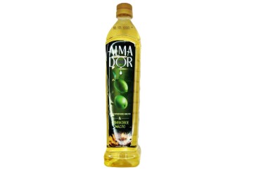ALMADOR Масло подсолнечное со вкусом оливкового масла 0,75л Россия
