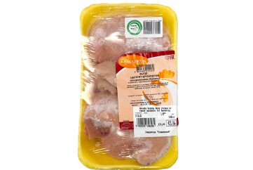 Дружба Халяль Филе грудки куриное подложка 1кг Беларусь
