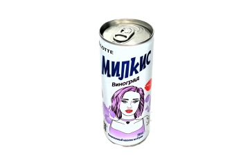 Милкис Напиток газированный 0,25л ж/б Корея (виноград)