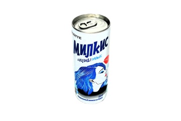 Милкис Напиток газированный 0,25л ж/б Корея (милкис)
