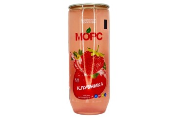 Сибирские просторы Морс клубника 0,33л пл/б Россия