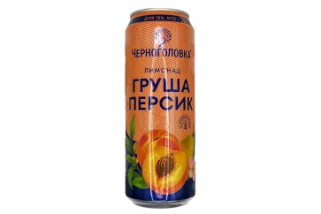 Черноголовка Лимонад груша-персик-вишня 0,45л Россия