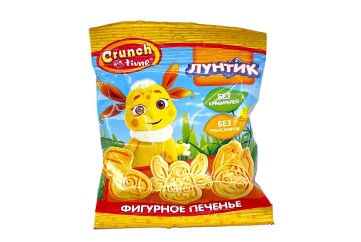 Кранч Тайм Лунтик Печенье фигурное 20г Россия