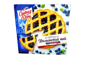Сдобная особа Итальянский пай черника 400г Россия