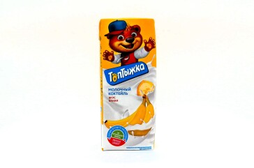 Топтыжка Коктейль молочный 3,2% 200мл Россия (банан)
