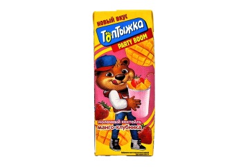 Топтыжка Коктейль молочный 3,2% 200мл Россия (манго-клубника)