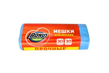 Бонус  Мешки д/мусора 120л *10шт Россия