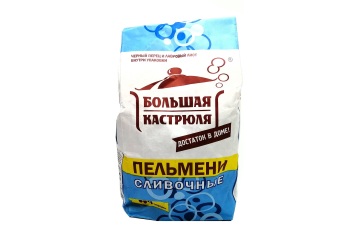 Большая кастрюля Пельмени сливочные  800г Россия