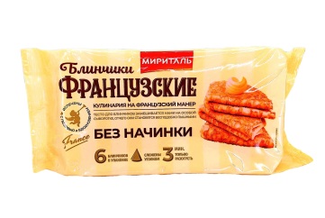 Мириталь Блинчики без начинки 360г Россия