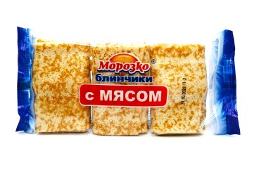Морозко блины 210г Россия (с мясом)