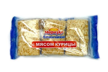 Морозко блины 210г Россия (с мясом курицы)