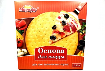 Морозко Основа д/приготовления пиццы 350 г коробка Минск